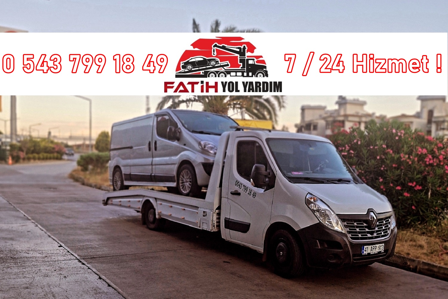 Darıca Oto Çekici-0 543 799 18 49-FATİH YOL YARDIM-Darıca Çekici-Darıca En Yakın Çekici